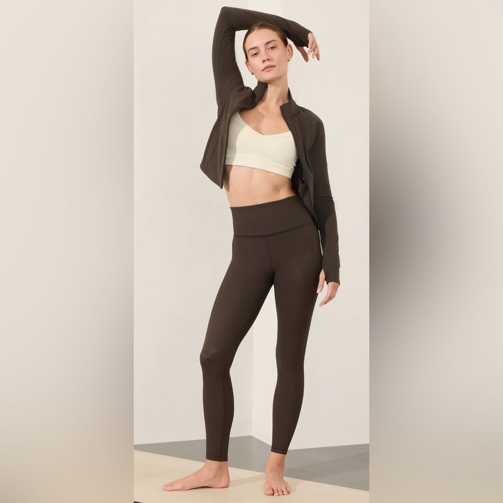 Athleta Elation Ribbed Leggings